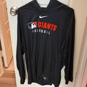 Nike San Francisco Giants Long Sleeve Hooded Shirt
